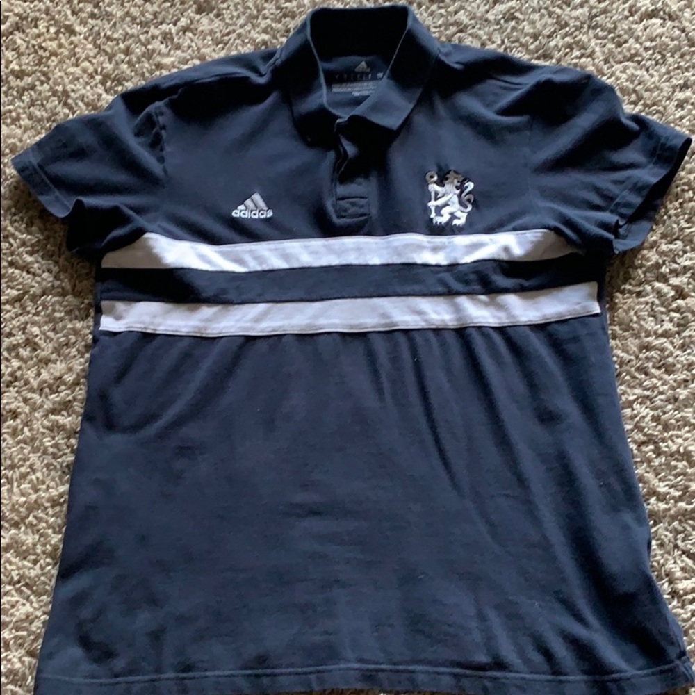 Chelsea fc navy polo